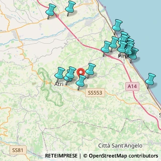 Mappa SP28, 64032 Atri TE, Italia (4.7915)