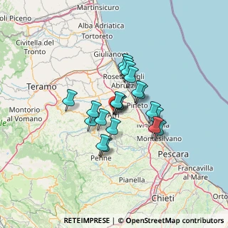 Mappa Via Canale, 64032 Atri TE, Italia (9.576)