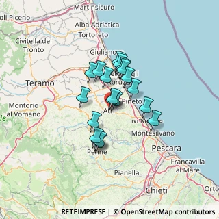 Mappa Via Colle Maralto, 64032 Atri TE, Italia (9.7815)