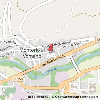 Mappa Via Francesco Marcacci, 4, 64046 Montorio al Vomano, Teramo (Abruzzo)