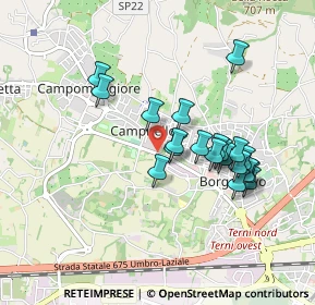 Mappa Via del Centenario, 05100 Terni TR, Italia (0.8275)