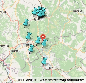 Mappa Via Guglielmo Marconi, 05031 Arrone TR, Italia (16.337)