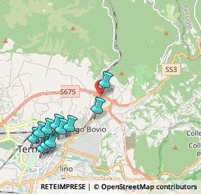 Mappa Via Trevi, 05100 Terni TR, Italia (2.51909)