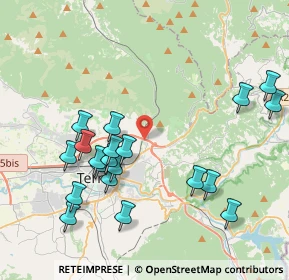 Mappa Via Trevi, 05100 Terni TR, Italia (4.4895)