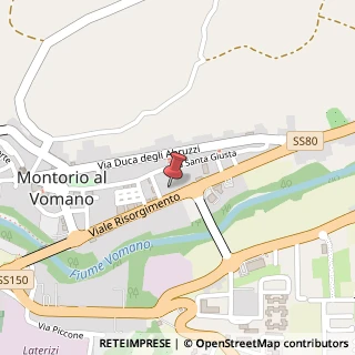 Mappa Viale Risorgimento, 113, 64046 Montorio al Vomano, Teramo (Abruzzo)