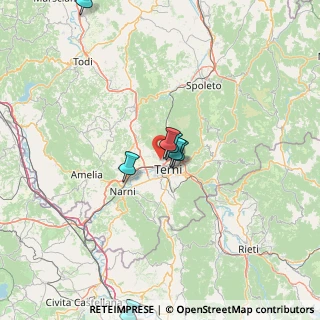 Mappa Via del Daino, 05100 Terni TR, Italia (40.11278)