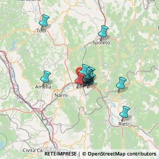 Mappa Via del Daino, 05100 Terni TR, Italia (9.648)
