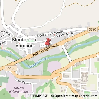 Mappa Via Piane, 4, 64046 Montorio al Vomano, Teramo (Abruzzo)