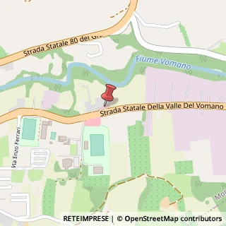 Mappa Via Vittorio Emanuele II, 50, 64046 Montorio al Vomano, Teramo (Abruzzo)