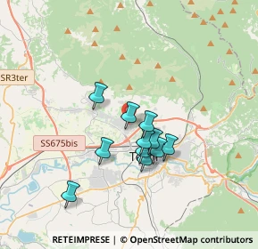 Mappa Via del Tordo, 05100 Terni TR, Italia (2.77455)