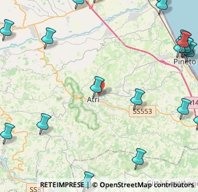 Mappa 64032 Atri TE, Italia (7.0085)