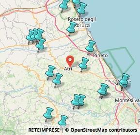 Mappa 64032 Atri TE, Italia (9.985)