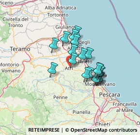 Mappa 64032 Atri TE, Italia (10.638)