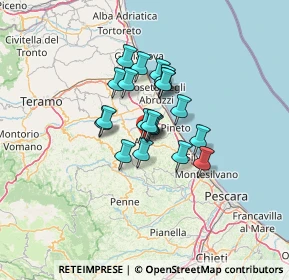 Mappa 64032 Atri TE, Italia (8.707)