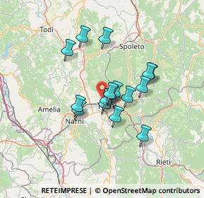 Mappa Via della Lepre, 05100 Terni TR, Italia (10.55375)