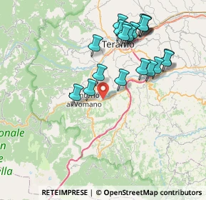 Mappa SS150, 64049 Tossicia TE, Italia (8.2245)
