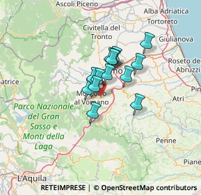 Mappa SS150, 64049 Tossicia TE, Italia (8.47714)