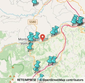 Mappa SS150, 64049 Tossicia TE, Italia (5.35421)