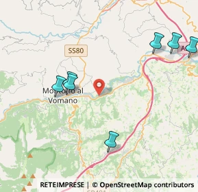 Mappa SS150, 64049 Tossicia TE, Italia (7.4945)
