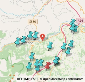 Mappa SS150, 64049 Tossicia TE, Italia (4.952)