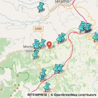 Mappa SS150, 64049 Montorio al Vomano TE, Italia (5.34211)