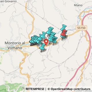 Mappa SS150, 64049 Montorio al Vomano TE, Italia (1.125)
