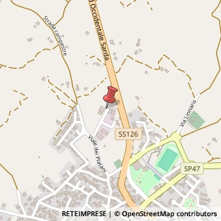 Mappa Via degli Olmi, 2A, 09097 San Nicolò d'Arcidano, Oristano (Sardegna)