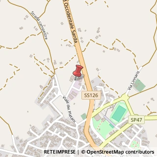Mappa Via degli Olmi, 3, 09097 San Nicolò d'Arcidano, Oristano (Sardegna)