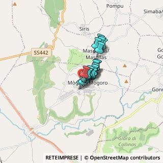 Mappa Via Grazia Deledda, 09095 Mogoro OR, Italia (0.8885)