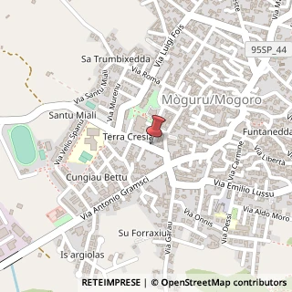 Mappa Via Kolbe, 12, 09095 Mogoro, Oristano (Sardegna)