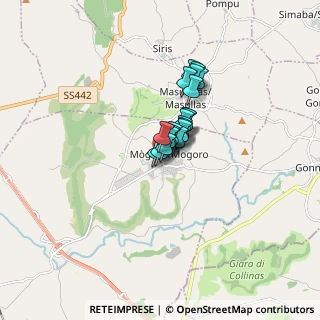 Mappa Via Kolbe, 09095 Mogoro OR, Italia (0.9125)