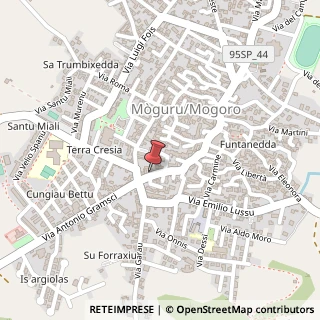 Mappa Via Antonio Gramsci, 93, 09095 Mogoro, Oristano (Sardegna)