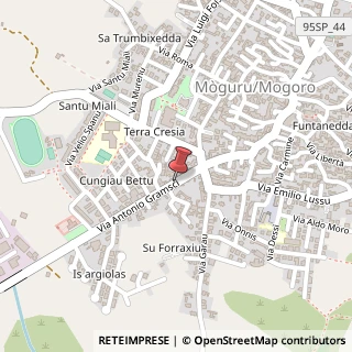 Mappa Via Antonio Gramsci, 51, 09095 Mogoro OR, Italia, 09095 Mogoro, Oristano (Sardegna)
