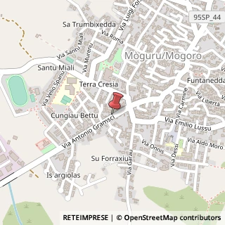 Mappa Via Antonio Gramsci, 57, 09095 Mogoro, Oristano (Sardegna)
