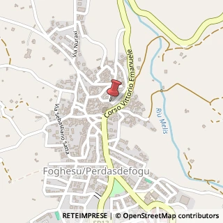 Mappa Via 4 Novembre, 15, 08046 Perdasdefogu, Nuoro (Sardegna)
