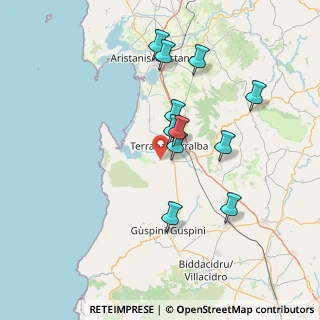 Mappa Via Case sparse 12 Loc.Bai Angius, 09097 San Nicolò d'Arcidano OR, Italia (14.53364)