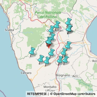 Mappa Contrada Boscari, 87042 Altomonte CS, Italia (12.69688)
