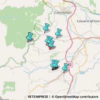 Mappa Contrada Boscari, 87042 Altomonte CS, Italia (6.26462)