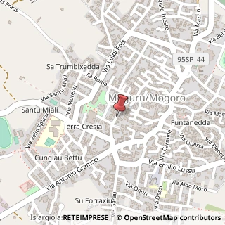 Mappa Via Nuova, 57, 09095 Mogoro, Oristano (Sardegna)