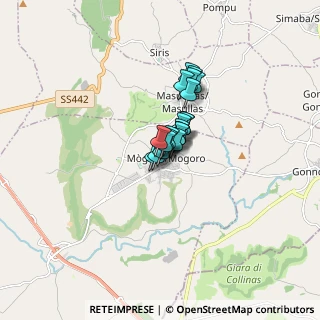 Mappa Via Ugo Foscolo, 09095 Mogoro OR, Italia (0.8235)