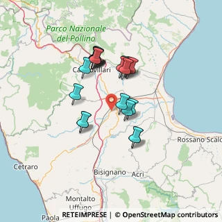 Mappa Strada statale 283 delle terme km10, 87019 Spezzano albanese CS, Italia (12.4975)