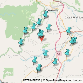 Mappa Via Fausto Gullo, 87042 Altomonte CS, Italia (9.2105)