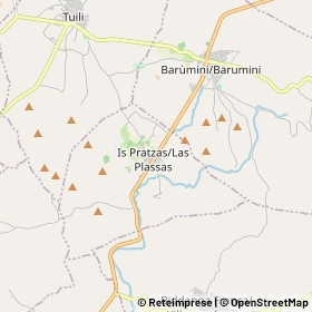 Mappa Las Plassas
