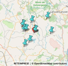 Mappa Vico I Europa, 08030 Orroli CA, Italia (10.09769)