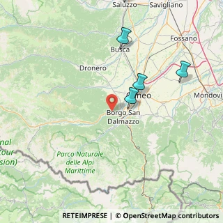 Mappa Piazza Castello, 12010 Roccasparvera CN, Italia (35.73455)