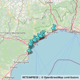 Mappa Via 5 Novembre, 17015 Celle Ligure SV, Italia (7.99818)