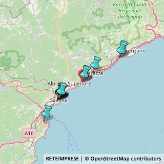Mappa Via Michelino Poggi, 17015 Celle ligure SV, Italia (5.99154)