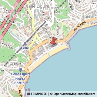 Mappa Via Montegrappa, 10, 17015 Celle Ligure, Savona (Liguria)