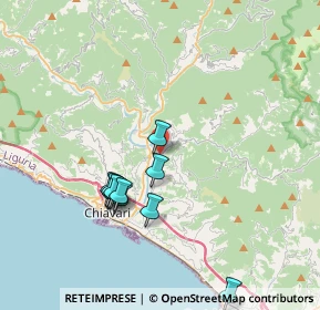 Mappa Via Parma, 16030 Cogorno GE, Italia (3.64636)