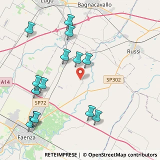 Mappa 48018 Pieve Cesato RA, Italia (5.03)